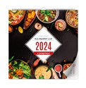 Kalendarz 2024 Kulinarny lux ścienny   