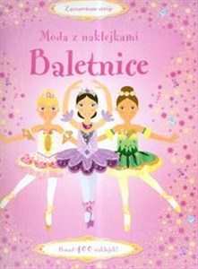 Baletnice Moda z naklejkami books in polish