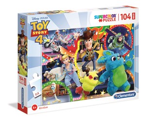 Puzzle SuperColor maxi Toy Story 104 polish usa
