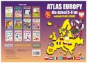 Atlas Europy dla dzieci 5-8 lat Naklejki, Flagi, Herby to buy in USA