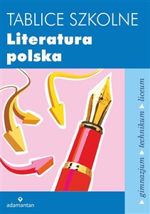 Tablice szkolne Literatura polska buy polish books in Usa