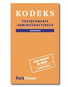 Kodeks postępowania administracyjnego Polish bookstore