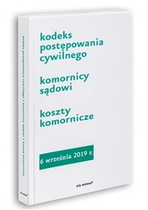 Kodeks postępowania cywilnego 06.09.2019 Polish bookstore