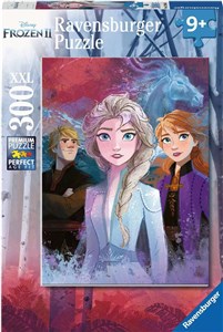 Frozen 2 Puzzle 300 XXL Elsa, Anna and Kristoff Polish bookstore