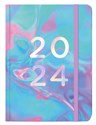 Kalendarz codzienny 2024 B6 Kolorowy marmur ALBI  to buy in Canada