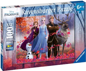 Frozen 2 Puzzle 100 XXL Magic of the forest Bookshop