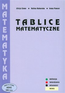 Tablice matematyczne bookstore