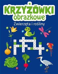 Krzyżówki obrazkowe Zwierzęta i rośliny Bookshop