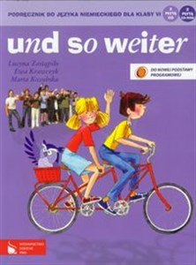und so weiter Podręcznik do języka niemieckiego dla klasy 6 + 2CD Szkoła podstawowa buy polish books in Usa
