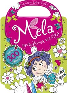 Mela motylkowa wróżka Magiczna kolorowanka bookstore