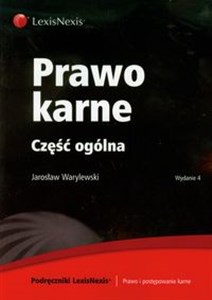 Prawo karne Część ogólna Polish bookstore