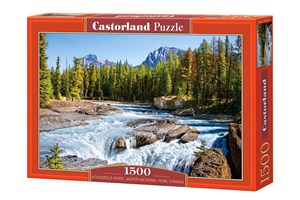 Puzzle Athabasca River, Jasper National Park, Canada 1500 Polish Books Canada