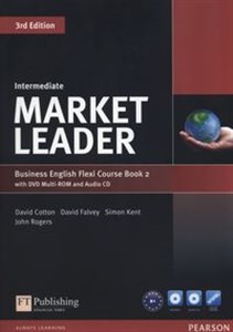 Market Leader Intermediate Flexi Course Book 2+CD +DVD buy polish books in Usa