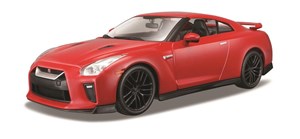 Nissan GT-R 1:24 czerwony BBURAGO polish books in canada