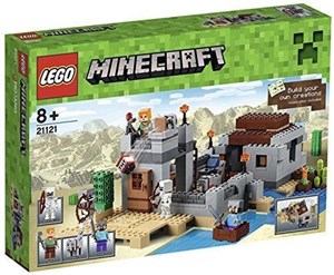 Lego MINECRAFT 21121 Pustynny posterunek books in polish