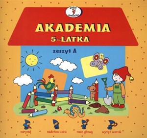 Akademia 5-latka zeszyt A online polish bookstore
