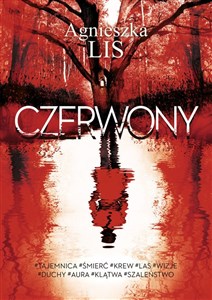 Czerwony WIELKIE LITERY Polish bookstore