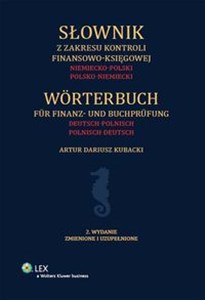 Słownik z zakresu kontroli finansowo-księgowej Niemiecko-polski, polsko-niemiecki online polish bookstore