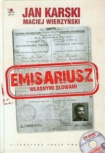 Emisariusz Własnymi słowami Książka z płytą CD polish books in canada