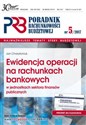 Ewidencja operacji na rachunkach bankowych w jsfp Poradnik Rachunkowości Budzetowej 5/2017 bookstore