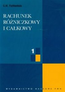 Rachunek rózniczkowy i całkowy Tom 1 Polish bookstore