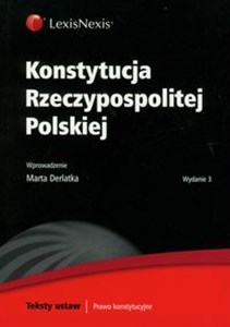 Konstytucja Rzeczypospolitej Polskiej Prawo konstytucyjne 