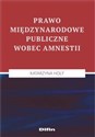 Prawo międzynarodowe publiczne wobec amnestii buy polish books in Usa