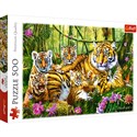 Puzzle Rodzina tygrysów 500 - 