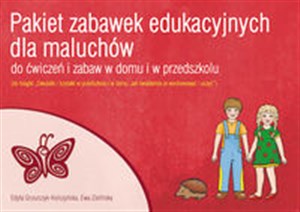 Pakiet zabawek edukacyjnych dla maluchów do ćwiczeń i zabaw w domu i  w przedszkolu Polish Books Canada
