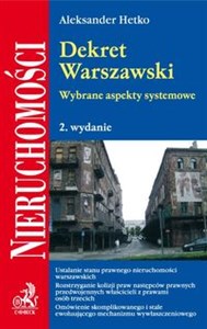 Dekret Warszawski Wybrane aspekty systemowe. Canada Bookstore