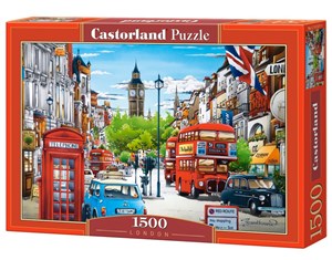 Puzzle London 1500 books in polish