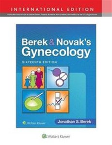 Berek & Novak's Gynecology online polish bookstore