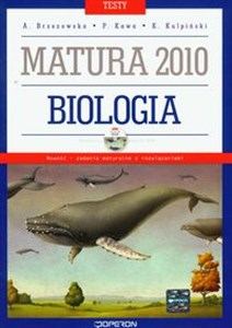 Testy matura 2010 Biologia z płytą CD chicago polish bookstore