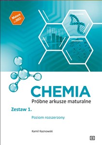 Chemia Próbne arkusze maturalne Zestaw 1 Poziom rozszerzony Szkoła ponadpodstawowa online polish bookstore