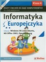 Informatyka Europejczyka 4 Zeszyt ćwiczeń do zajęć komputerowych Edycja: Windows XP, Linux Ubuntu, MS Office 2003, OpenOffice.org Szkoła podstawowa to buy in USA