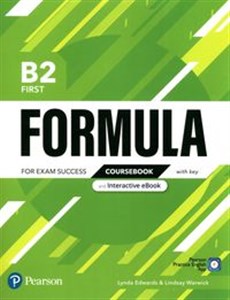 Formula B2 First Coursebook with key and Interactive eBook Bookshop