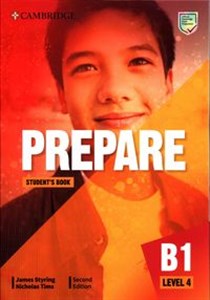 Prepare Level 4 Student's Book poziom B1 polish usa