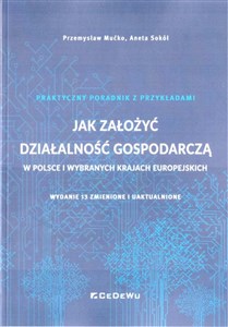 Jak założyć działalność gospodarczą w Polsce i wybranych krajach europejskich polish books in canada