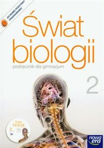 Świat biologii 2 Podręcznik z płytą CD Gimnazjum  