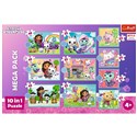 Puzzle 10in1 W świecie Gabi Gabby's Dollhouse - 