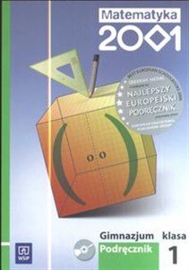 Matematyka 2001 1 Podręcznik z płytą CD Gimnazjum  