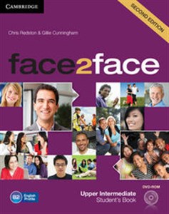 face2face Upper-Intermediate Student's Book + DVD books in polish