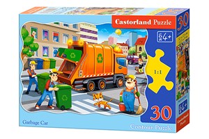 Puzzle Garbage Car 30 