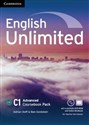 English Unlimited Advanced Coursebook with e-Portfolio and Online Workbook Pack  