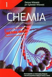 Chemia Matura 2015 Zbiór zadań wraz z odpowiedziami Tom 1 dla kandydatów na Uniwersytety Medyczne i kierunki przyrodnicze zdających maturę z chemii Bookshop