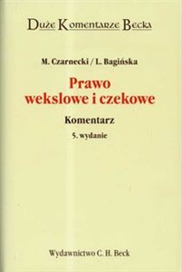 Prawo wekslowe i czekowe books in polish