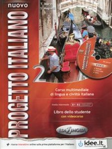 Nuovo Progetto Italiano 2 Libro dello studente + DVD Polish Books Canada