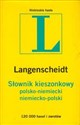 Słownik kieszonkowy polsko niemiecki niemiecko polski online polish bookstore