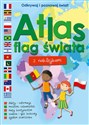 ATLAS FLAG ŚWIATA Z NAKLEJKAMI polish usa