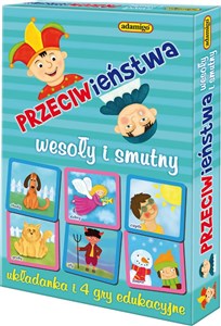 Wesoły i smutny przeciwieństwa zestaw edukacyjny pl online bookstore